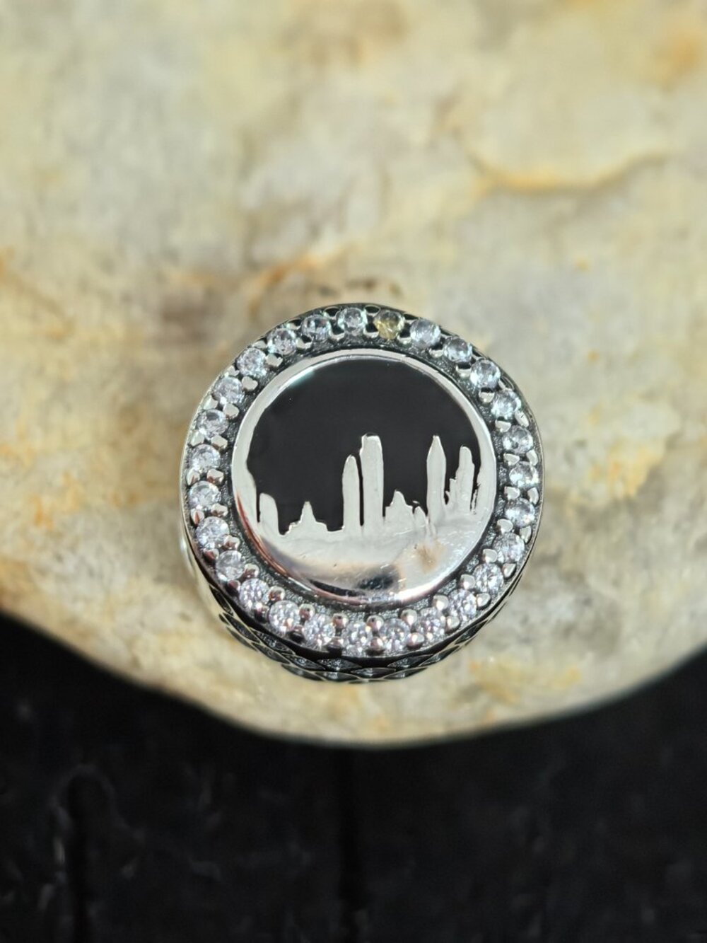 Pandora PHILLY (Philadelphia) City Bead Charm Pendant, S925 Silver Jewelry